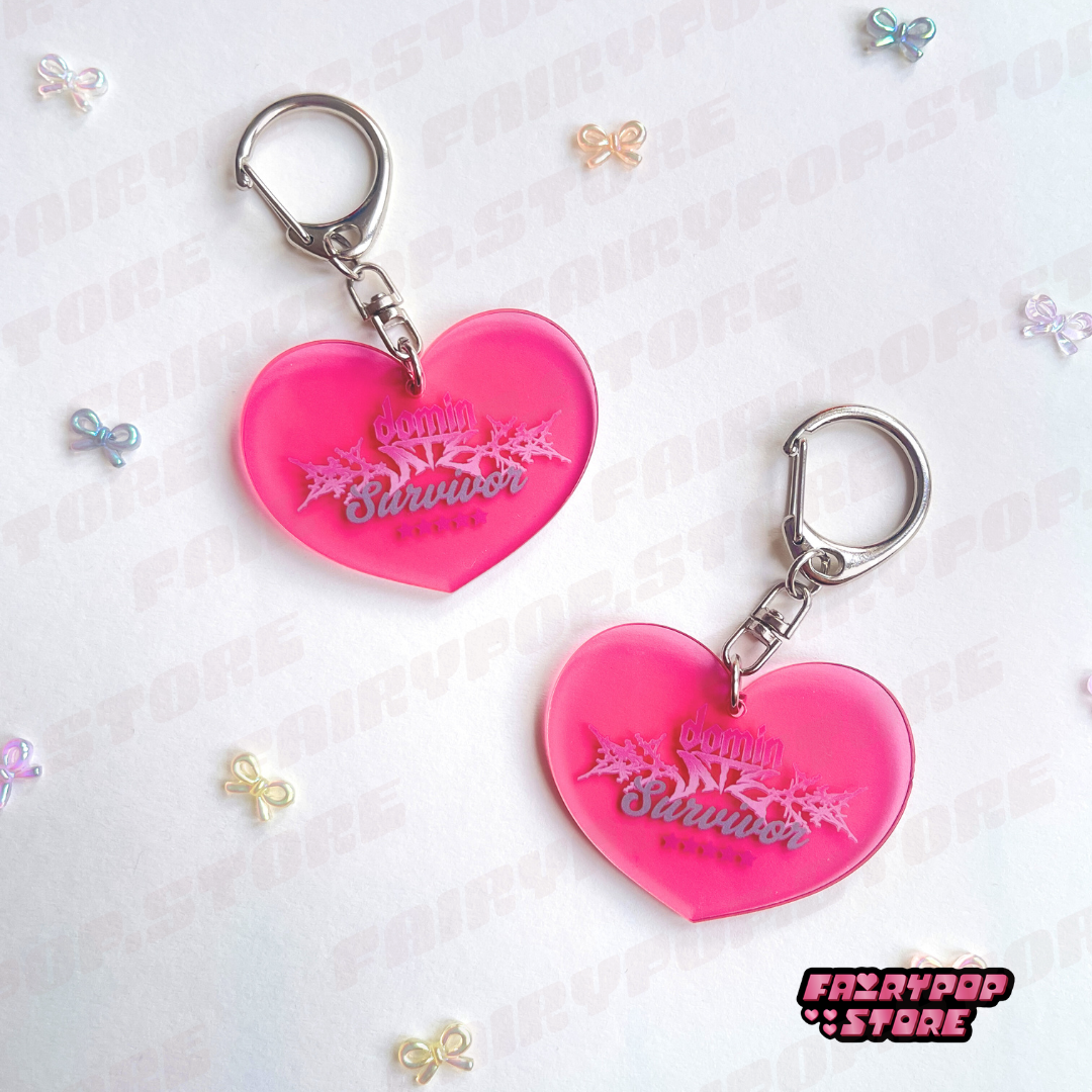 dominATE Survivor Keychain