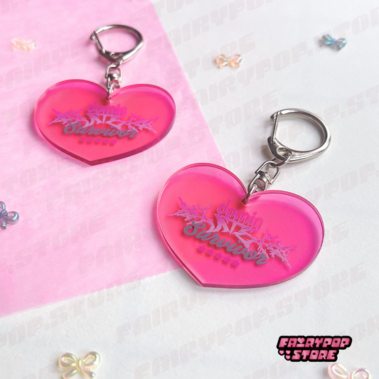 dominATE Survivor Keychain