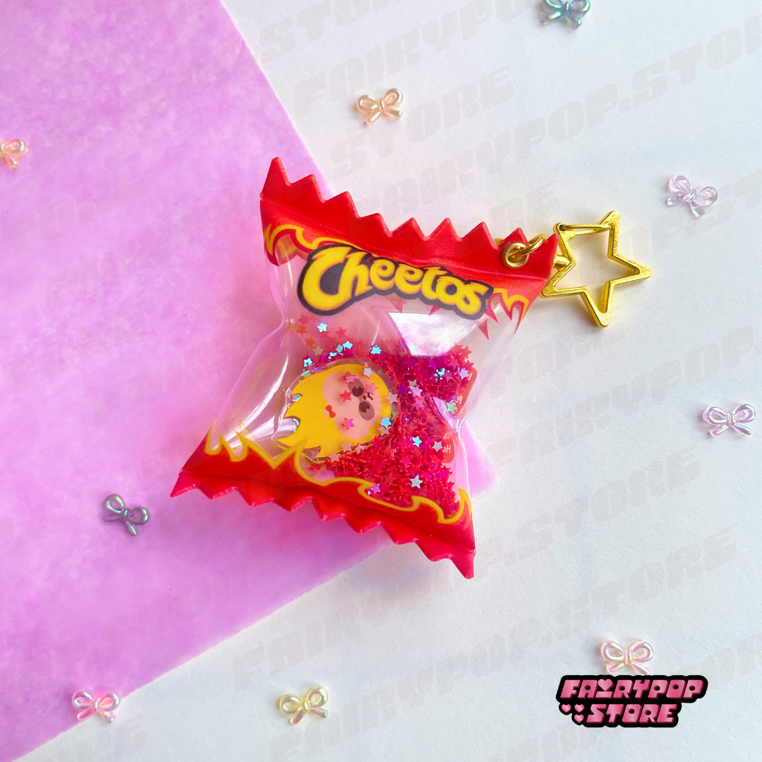 Rapper Pup Cheetos Keychain
