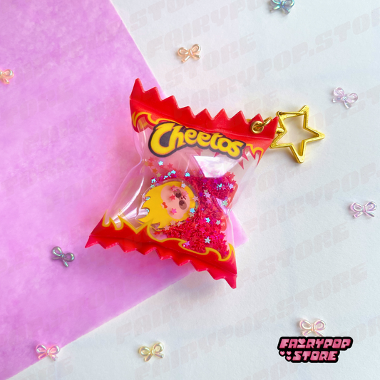 Rapper Pup Cheetos Keychain