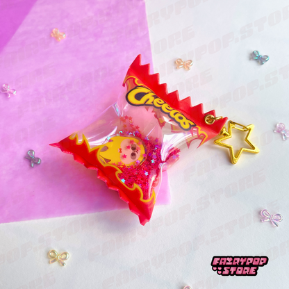 Rapper Pup Cheetos Keychain