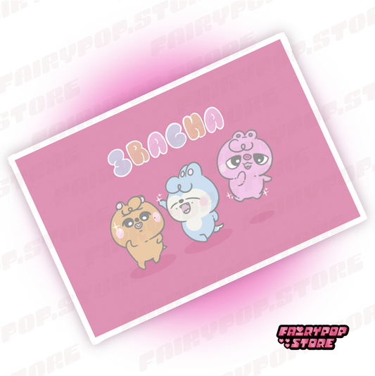 3RACHA Pose Card ✶⋆.˚
