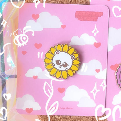 SunflowerJini Enamel Pin ˚˖𓍢🌼🧺˚˖🌿˚.
