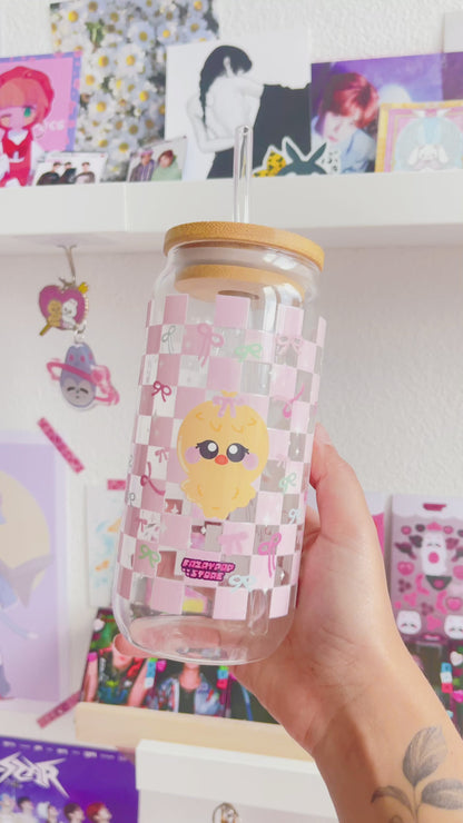 SKZoo ⋆𐙚₊˚⊹ Glass Tumbler